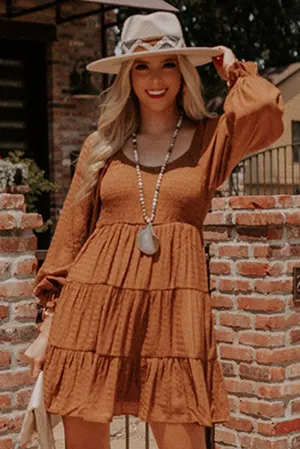 Justine Smocked Tiered Dress