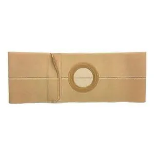 Nu-Form Beige Support Belt 2-7/8" x 3-3/8" Belt Ring 1-1/2" From Bottom Contoured, 9" Wide 47" - 52" Waist 2X-Large, Left