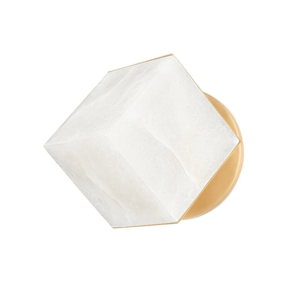 San Juan 8 in. LED Wall Sconce vintage brass Finish