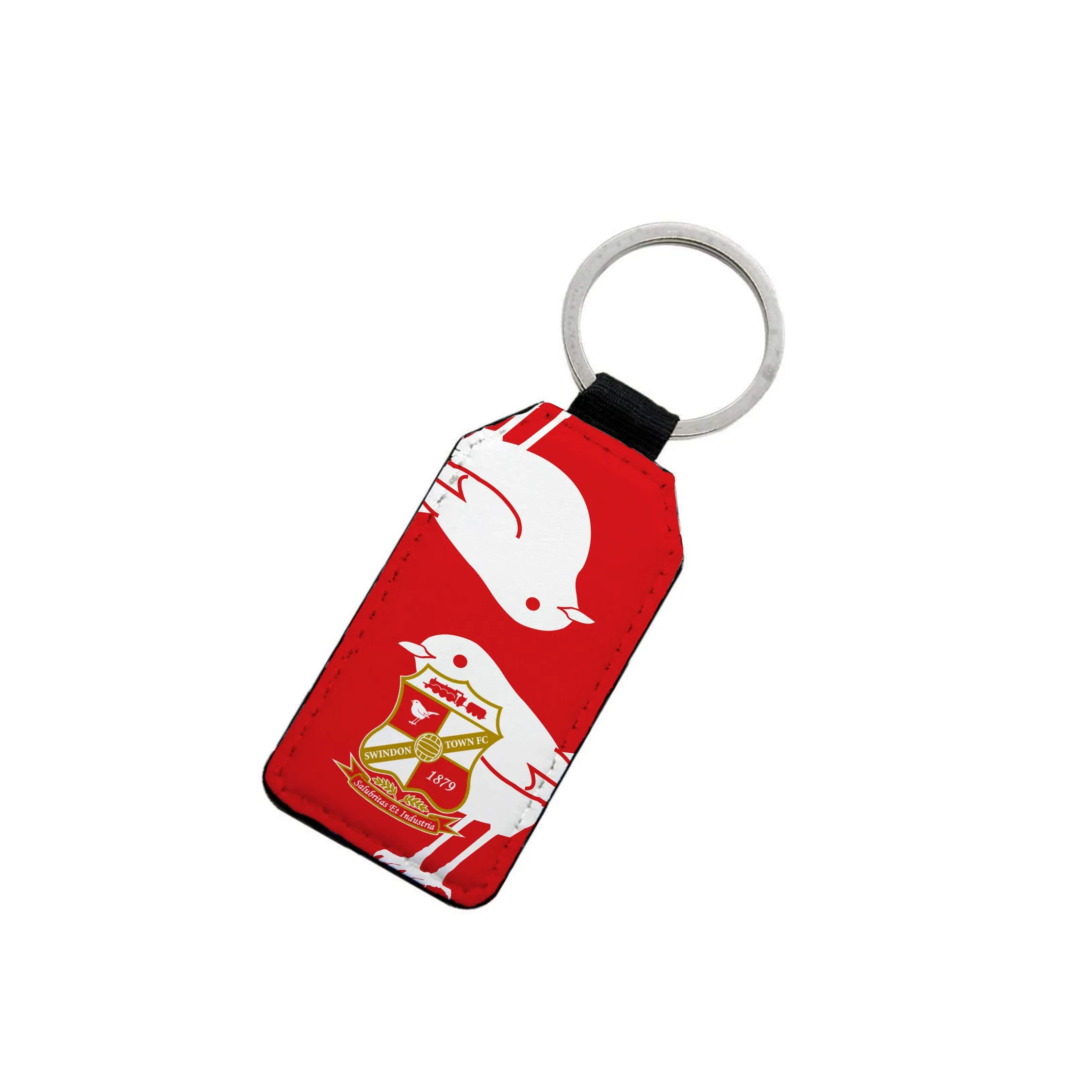 Swindon Town Leather Keyring