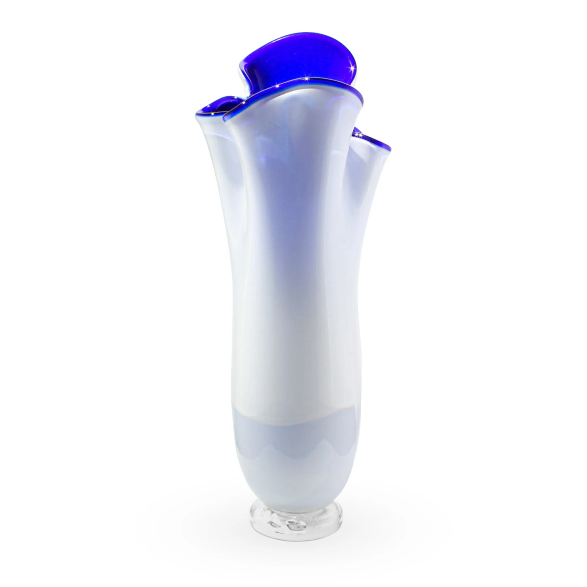 Vailed Blue Vase